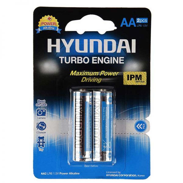 باتری HYUNDAI مدل Alkaline Turbo