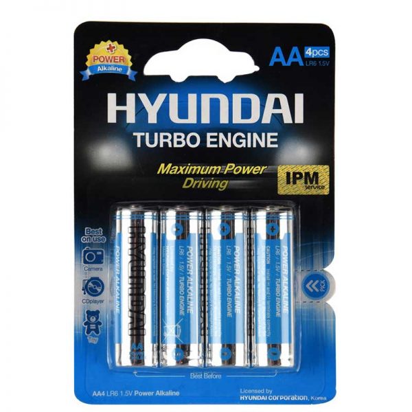 باتری HYUNDAI مدل Alkaline Turbo