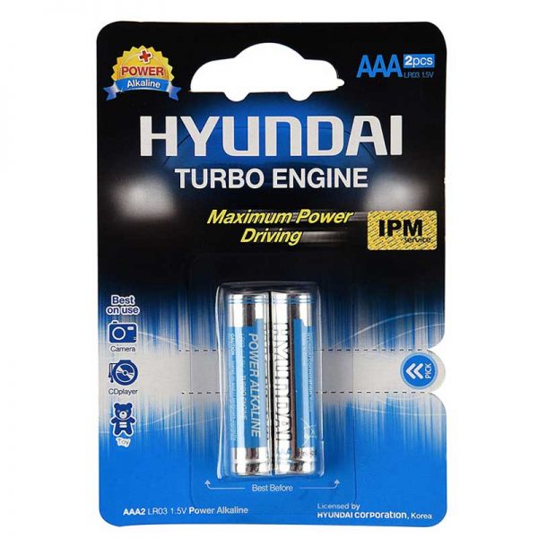 باتری HYUNDAI مدل Alkaline Turbo