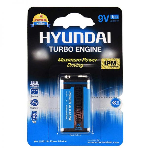 باتری HYUNDAI مدل Alkaline Turbo