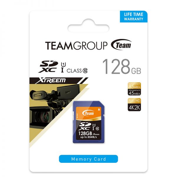 SDXC xtreem UHS 1 U1 128GB re 300