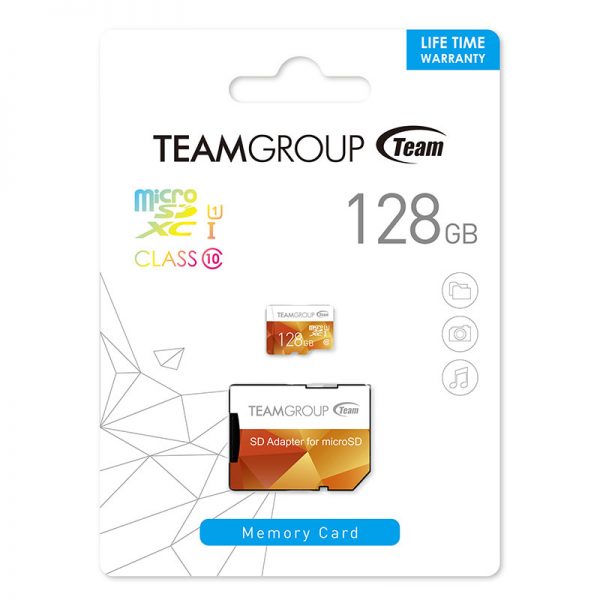 Team ColorCard microSDXC 128GB re 300