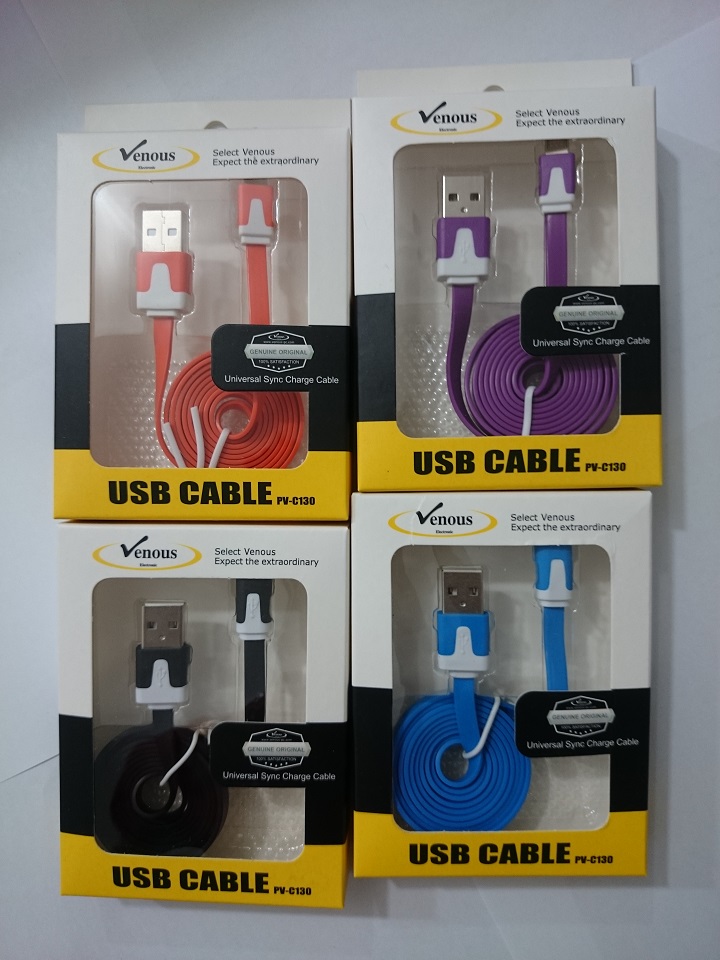 کابل میکرو USB تخت